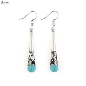 Boho Earrings Hippie aritos Indian Earrings Native American Jewelry Navajo Gypsy Ethnic Tribal Earrings online shopping india