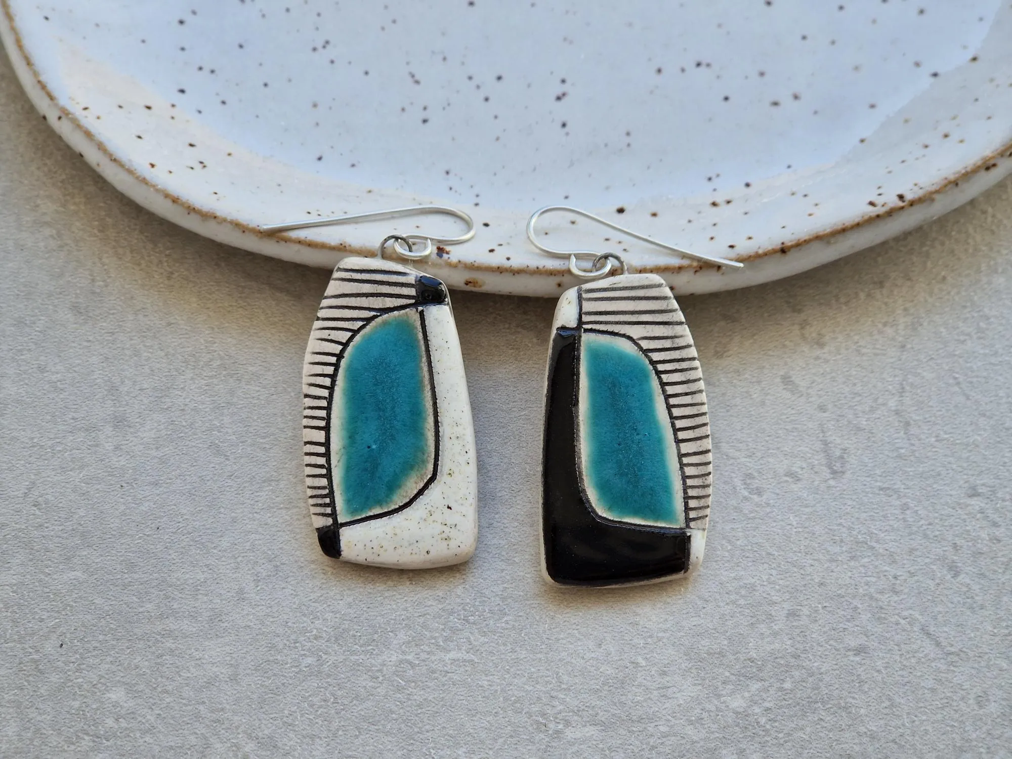 Geometric earrings No. 22