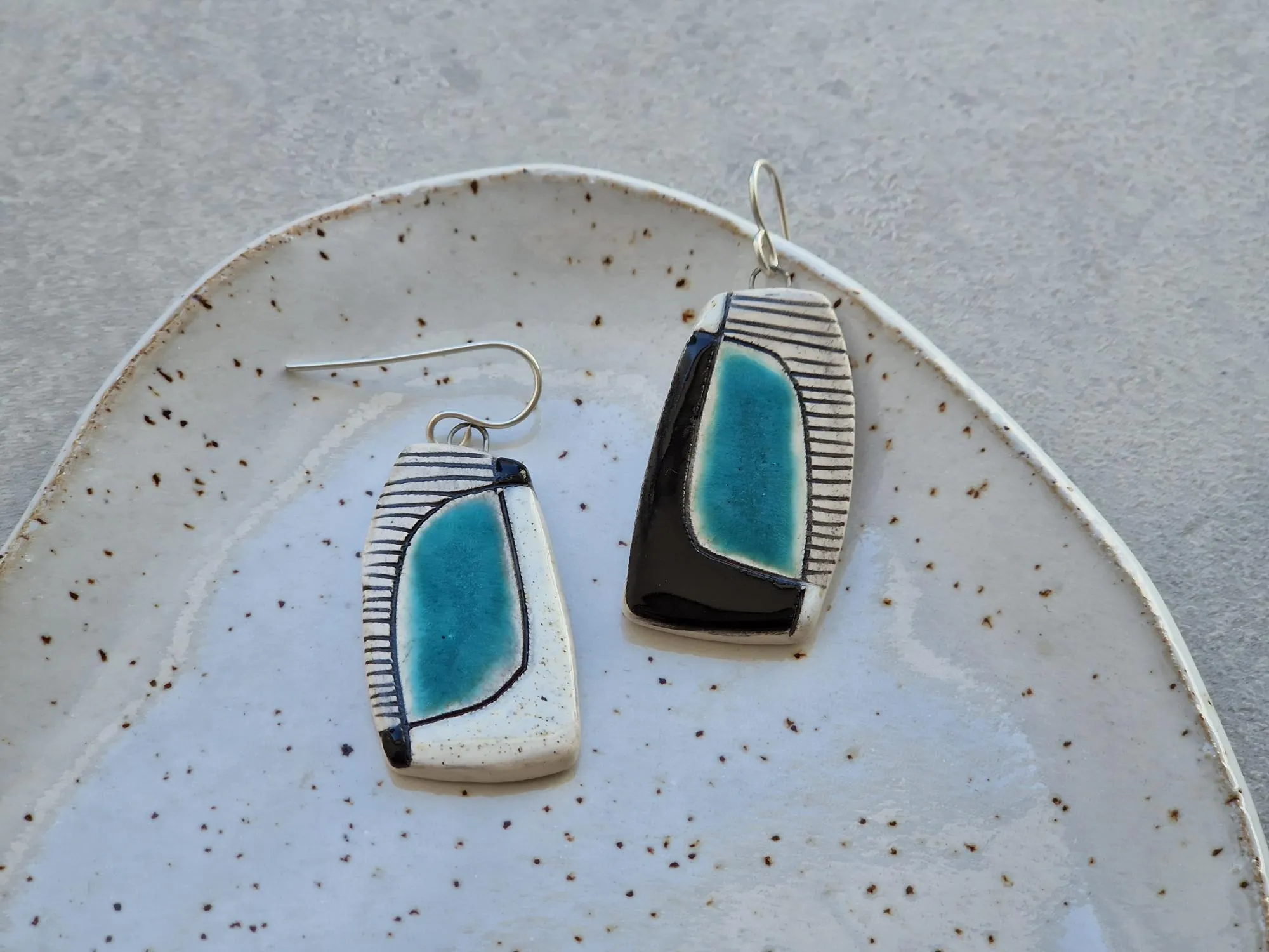 Geometric earrings No. 22