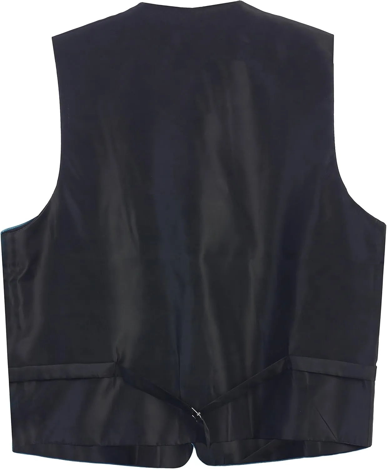 Gioberti Kids and Boys 4pc Satin Formal Vest Set - Vest, Bowtie, Tie, Pocket Square