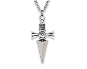 Judgement Chain Necklace Pendant Jewelry H x H Charm Small (sterling-silver)