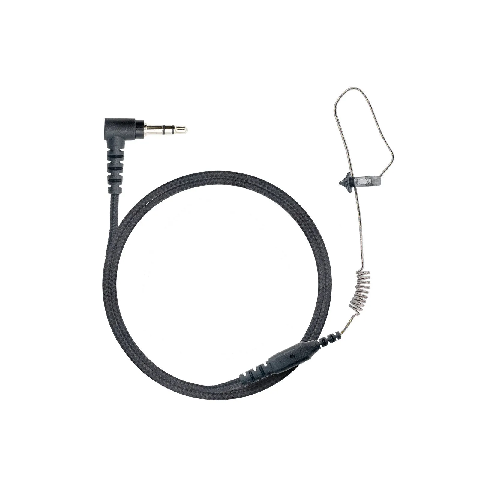 N-Ear 360 Flexo, Tactical Listen Only Earpiece, Braided