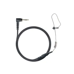 N-Ear 360 Flexo, Tactical Listen Only Earpiece, Braided