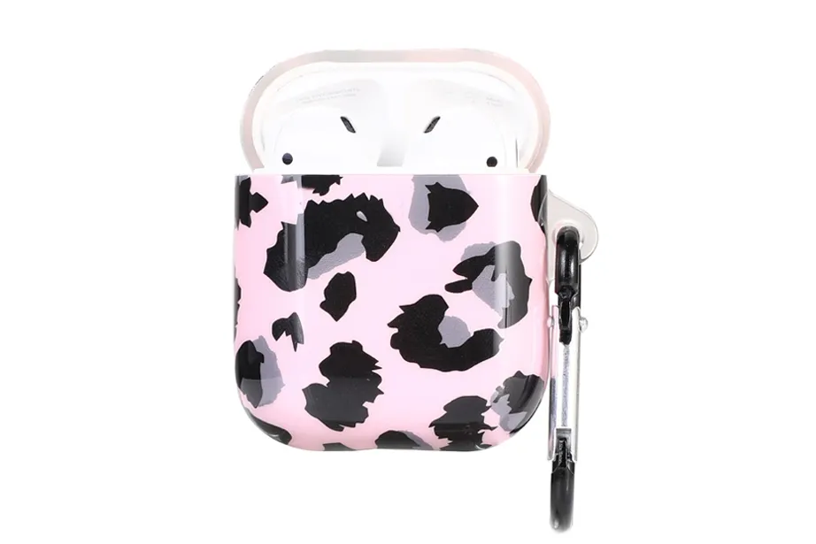 Pink Leopard AirPod Holder