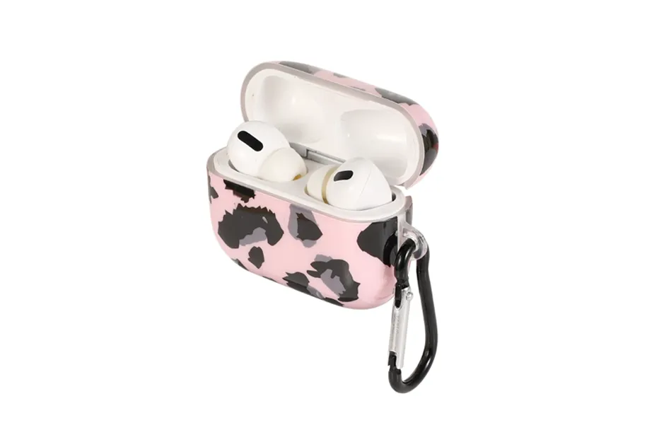 Pink Leopard AirPod Holder