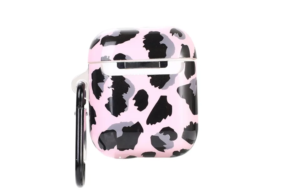 Pink Leopard AirPod Holder