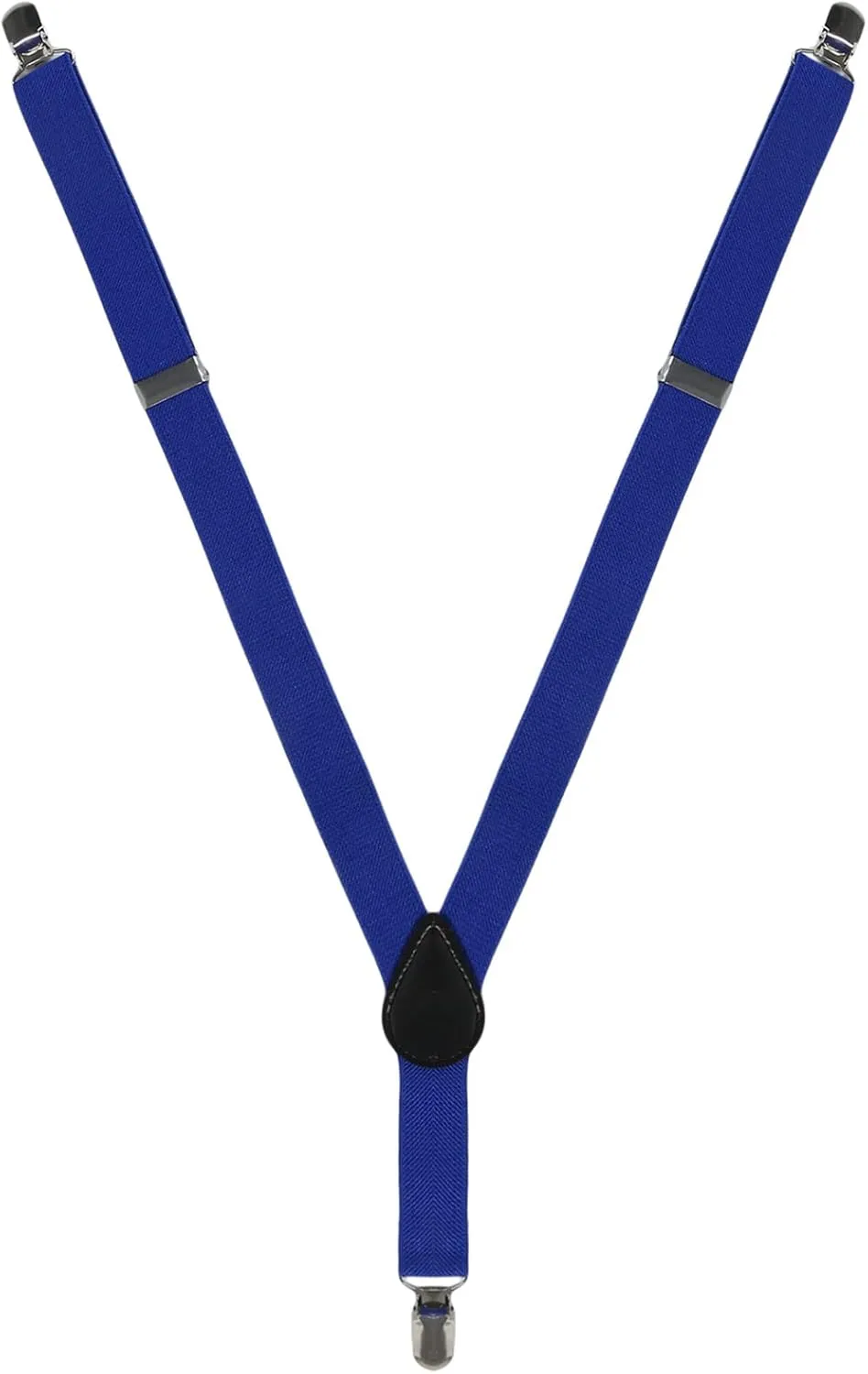 Tie Suspenders Set for Kids Elastic Adjustable Suspenders with Bow Ties Classic Braces Bowtie Set Trouser Hanging Clip