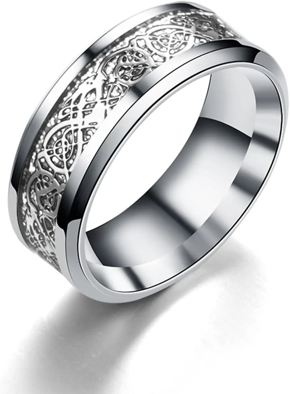 Titanium Steel Wedding Bands for Women,Steel Stainless Stackable Engagement Marriage Ring Anniversary Promise Bridal Ring Set